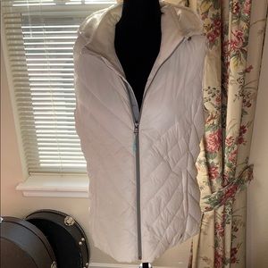 TEK QUILTED HOODED RUNNING VEST SIZE L
